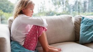 ease an anxious child